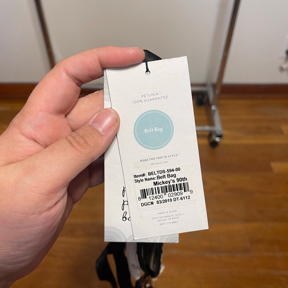 New with tags Mickey Mouse purse, belt bag, brand Petunia Pickle Bottom - Picture 5 of 6